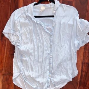 H&M Soft Denim Like Top sz 4